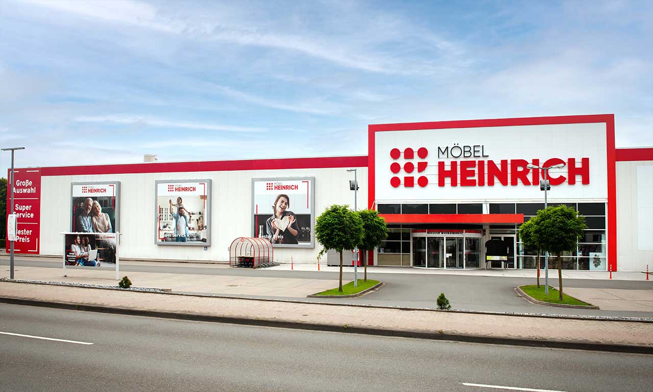 Außenansicht Möbel Heinrich 