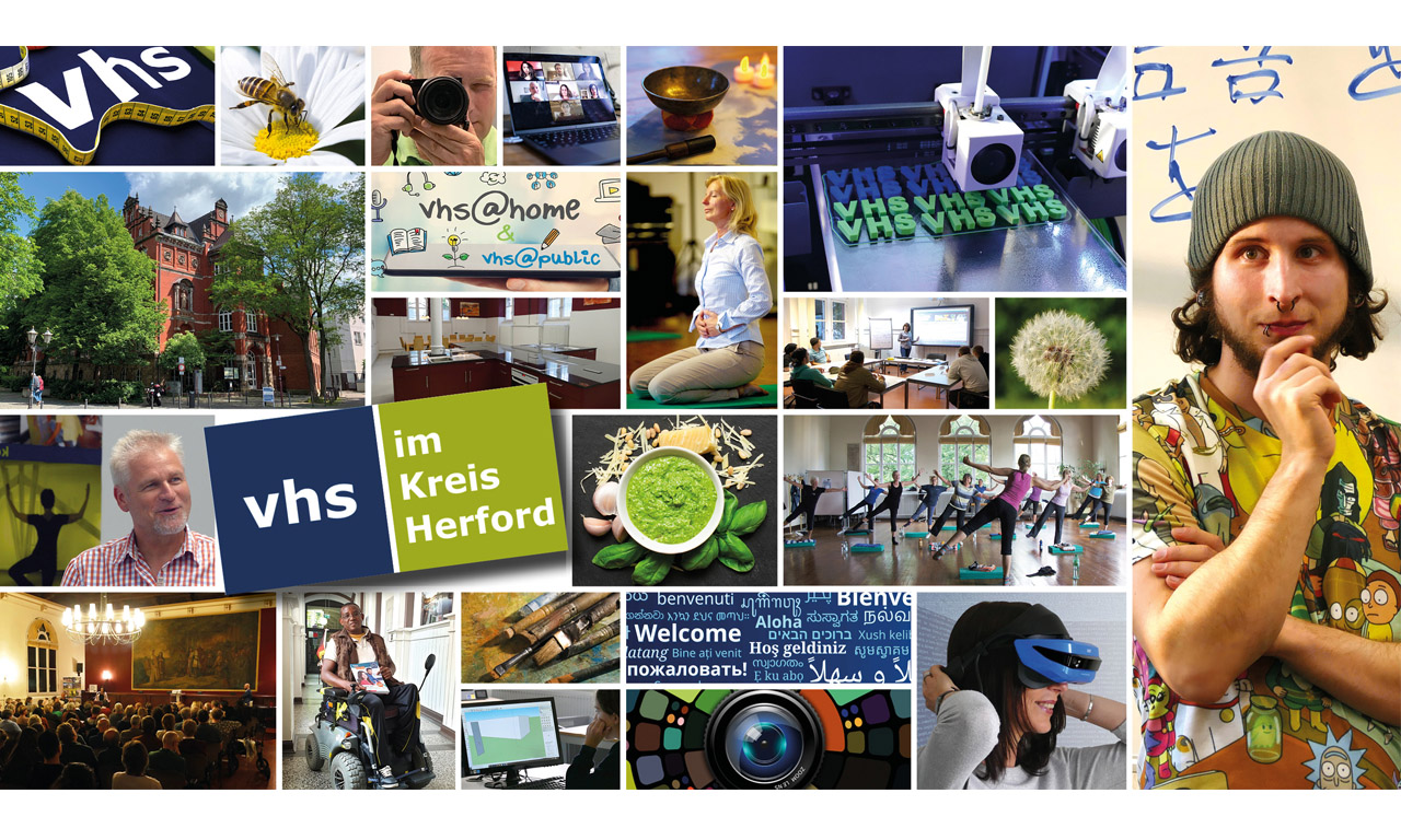 VHS Herford - Collage