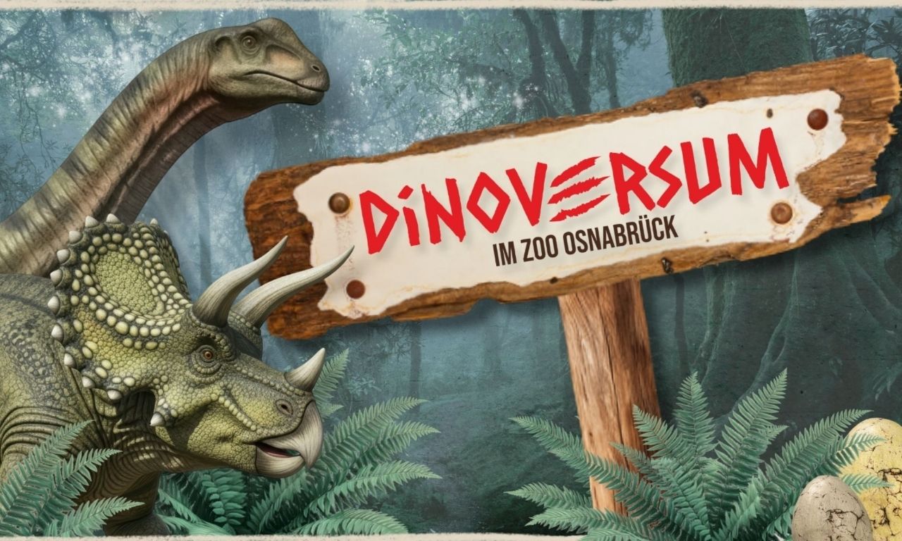 Zoo Osnabrück – Werbetafel Dinoversum