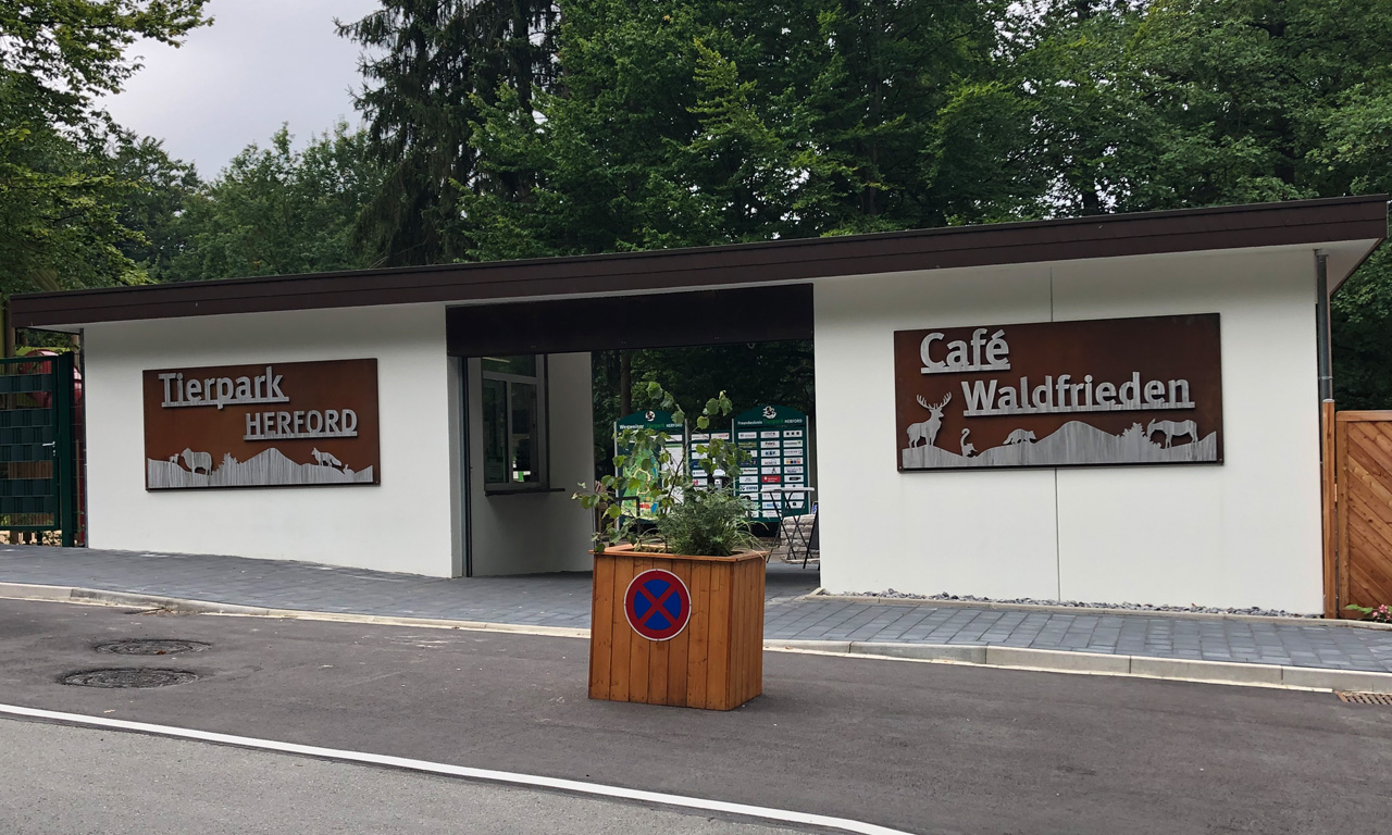 Tierpark Herford Eingang
