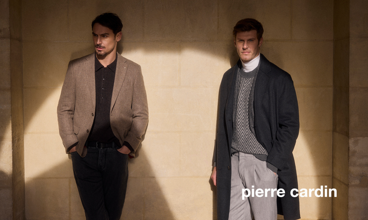 Ahler Fashion Outlet - Models tragen pierre cardin