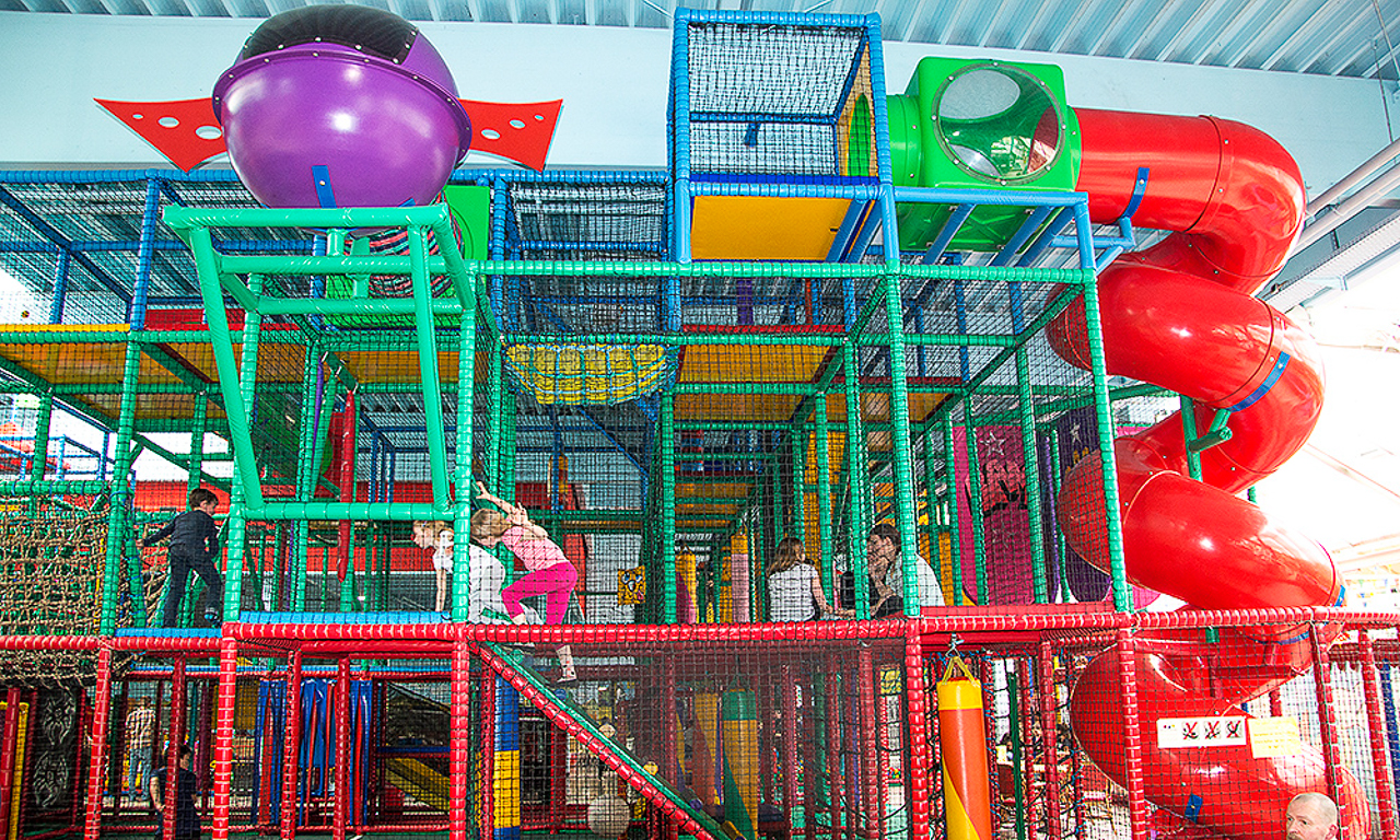 Kletterparcours im Springolino Herford 