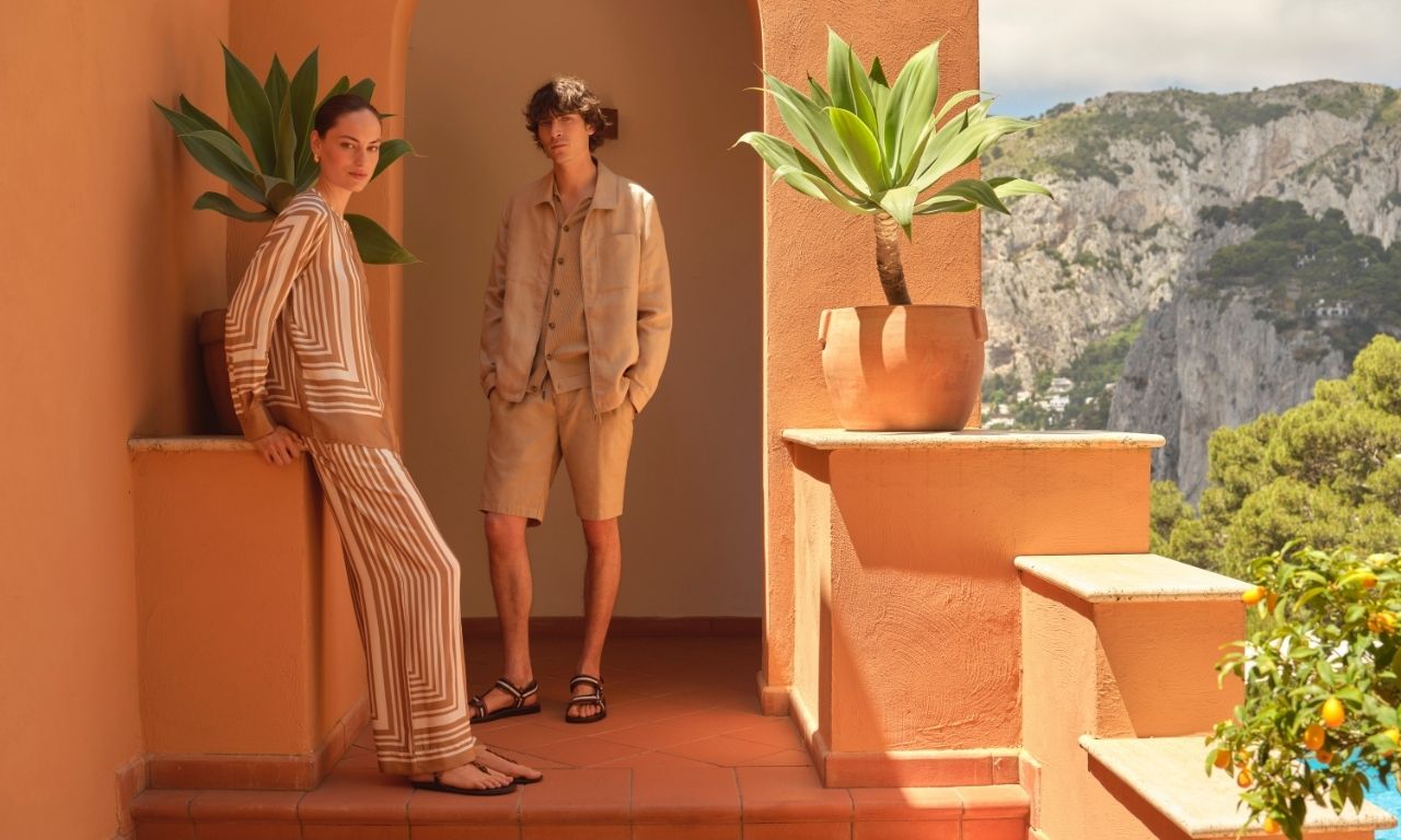 Mann und Frau in Bugatti Kleidung